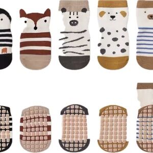 Animal Pattern Baby Socks Set New